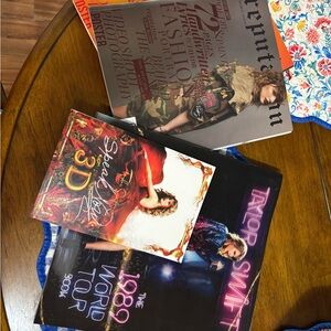 Taylor Swift Tour Books and 3D Book Set